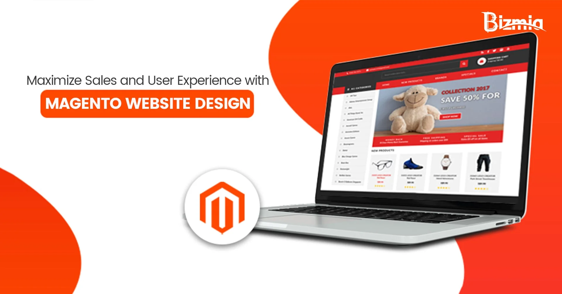 Magento website Design
